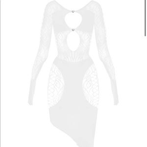 POSTER GIRL CHARLOTTE DRESS (WHITE)